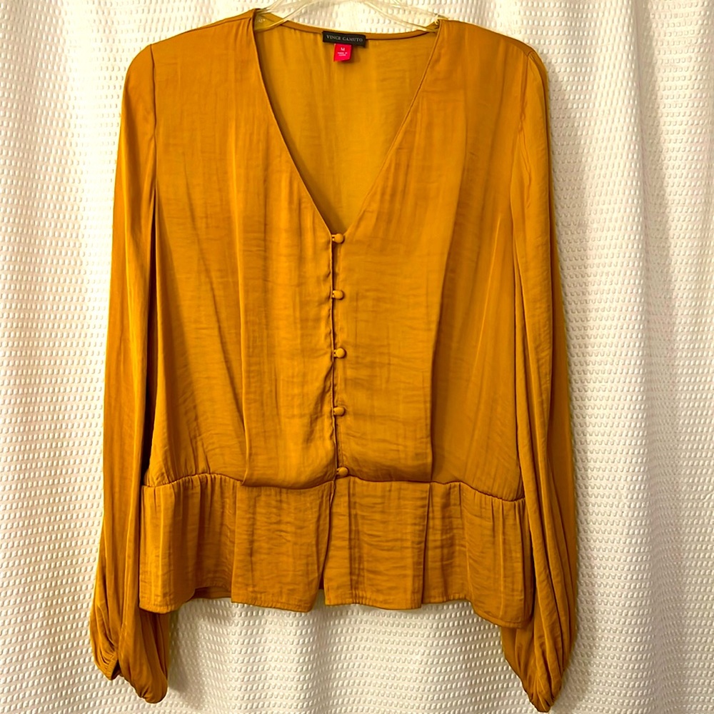 💫💛 NWOT Vince Camuto Blouson-Style Blouse